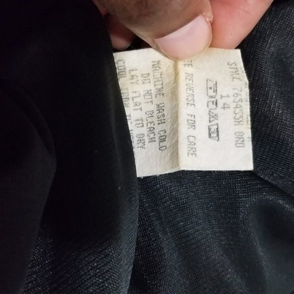 Vintage Carole Little Sleeveless Maxi Animal Print Textured 14 - Picture 10 of 16